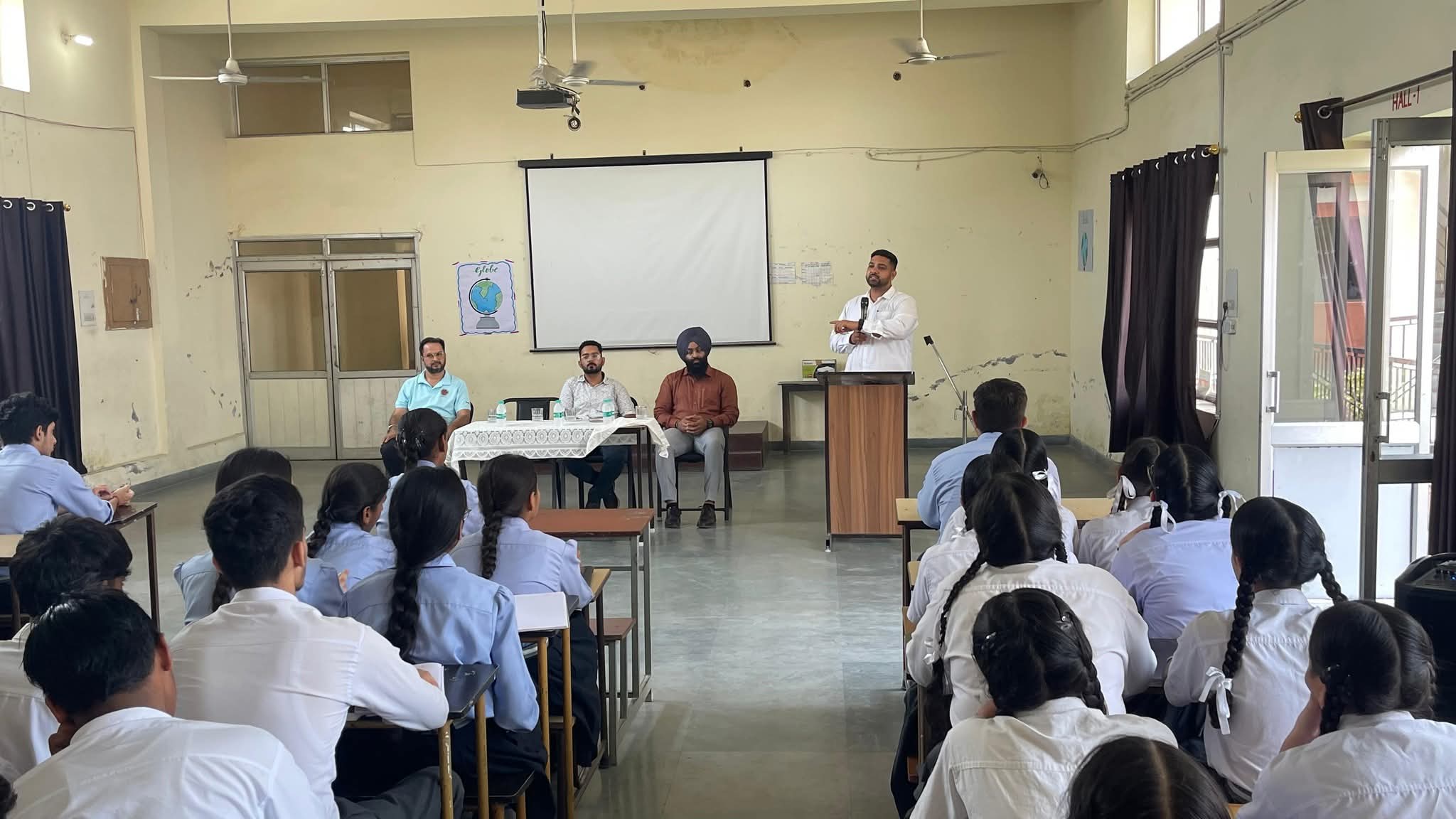 Career guidance programme organised at DAV School and Chaudhary Balbir Singh Public School.